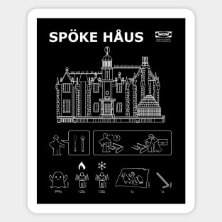 Haunted Mansion Ikea Instructions Sticker